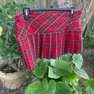 Plaid skirt